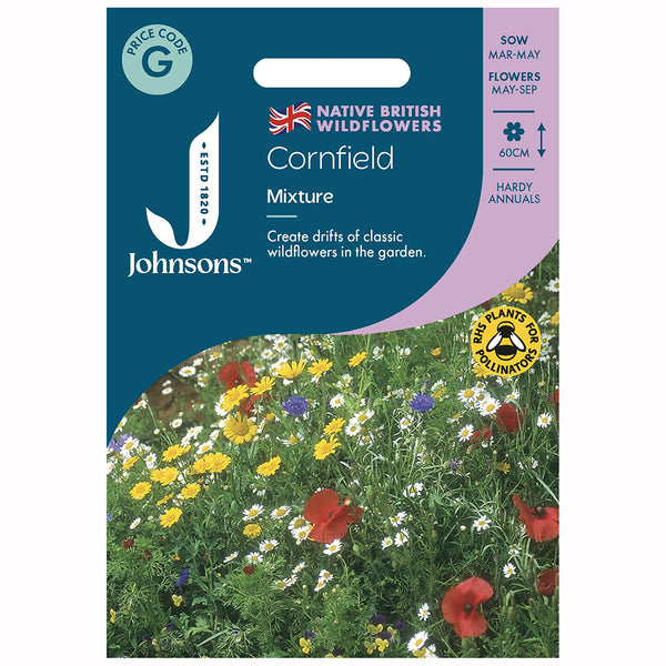 Johnsons Cornfield Mixture Seeds - DeWaldens Garden Centre