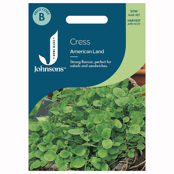 Johnsons Cress American Land Seeds - DeWaldens Garden Centre
