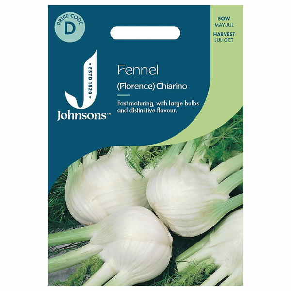Johnsons Fennel (Florence) Chiarino Seeds - DeWaldens Garden Centre