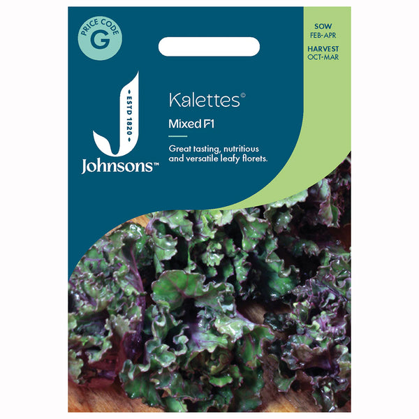 Johnsons Kalettes Mixed F1 Seeds - DeWaldens Garden Centre