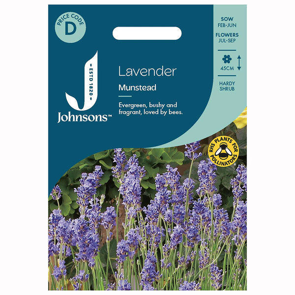 Johnsons Lavender Munstead Seeds - DeWaldens Garden Centre