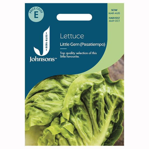 Johnsons Lettuce Little Gem (Pasatiempo) - DeWaldens Garden Centre
