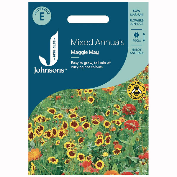 Johnsons Mixed Annuals Maggie May Seeds - DeWaldens Garden Centre