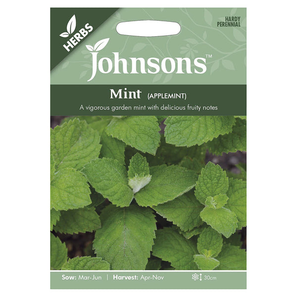 Johnsons Mint Applemint Seeds - DeWaldens Garden Centre