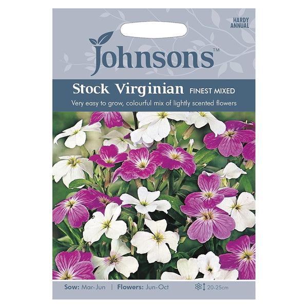 Johnsons Stock Virginian Finest Mixed Seeds - DeWaldens Garden Centre