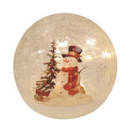 Straits LED Crackle Glass Ball - 15cm - DeWaldens Garden Centre