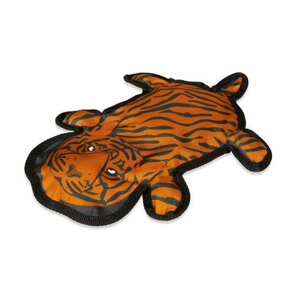Petface Seriously Strong Multi Squeak Tiger Dog Toy - DeWaldens Garden Centre