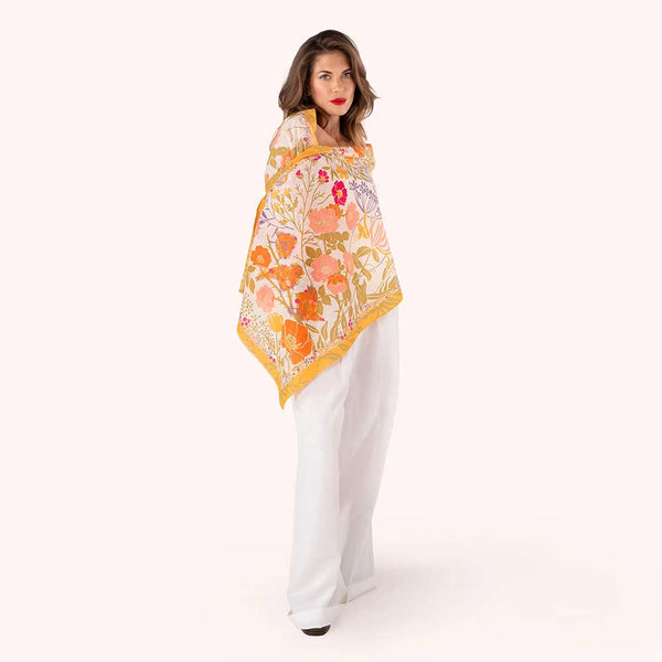 Powder Cotton Scarf - DeWaldens Garden Centre