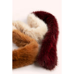Powder Elsa 3-Tone Faux Fur Scarf - DeWaldens Garden Centre