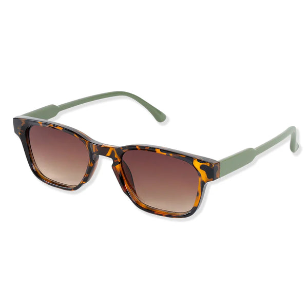 Powder Jacinda Ladies Sunglasses - Moss/Tortoiseshell - DeWaldens Garden Centre