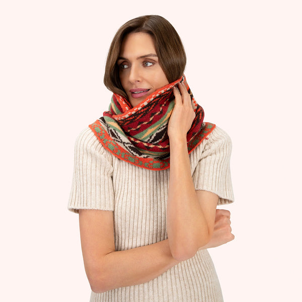 Powder Kayla Fair Isle Snood - DeWaldens Garden Centre