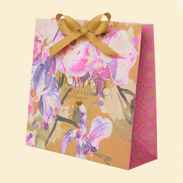 Powder Delicate Tropical Kimono Jacket - Dark Rose - DeWaldens Garden Centre