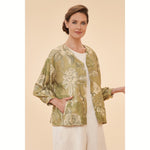 Powder Toile Puff Sleeve Jacket - DeWaldens Garden Centre