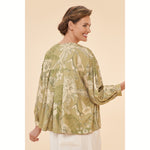 Powder Toile Puff Sleeve Jacket - DeWaldens Garden Centre