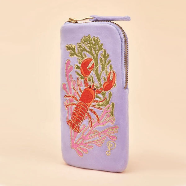 Powder Velvet Sunglasses Pouch - DeWaldens Garden Centre