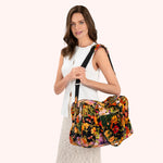 Powder Midnight Posy Luxury Weekend Bag - DeWaldens Garden Centre