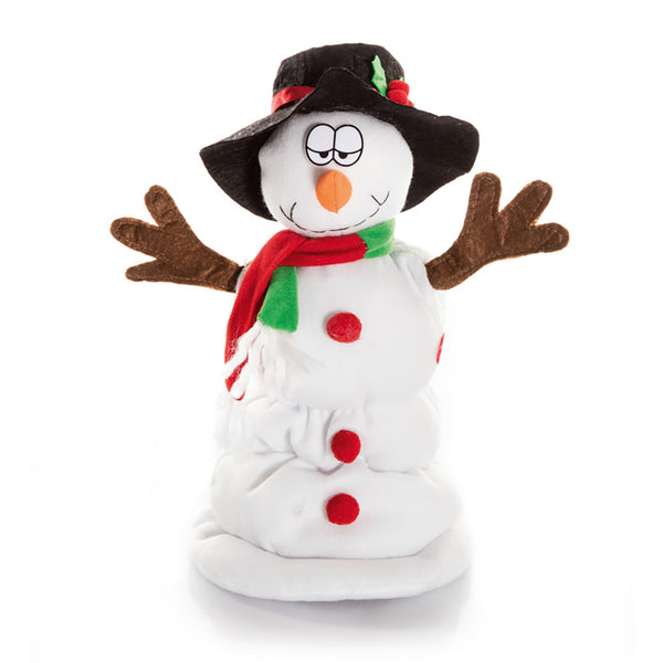 Premier Singing Sherbert the Snowman 35cm - DeWaldens Garden Centre