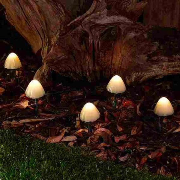 Forest Solar Mushroom Light - Set of 12 - DeWaldens Garden Centre