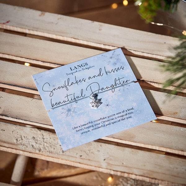 Xmas Bracelet with Card & Envelope - DeWaldens Garden Centre