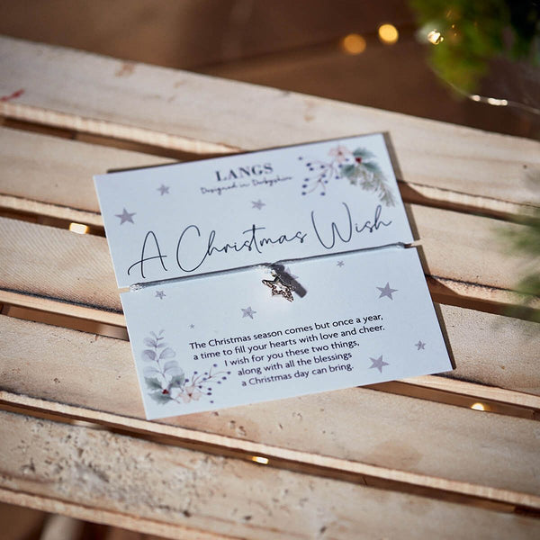 Xmas Bracelet with Card & Envelope - DeWaldens Garden Centre