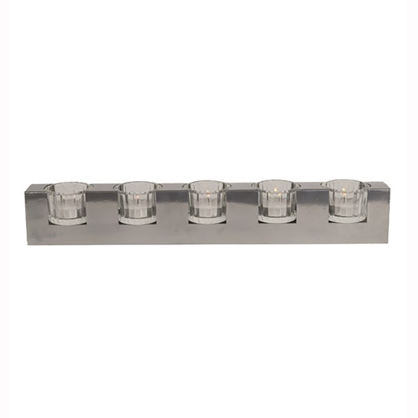 Straits 5 Tea Light Holder 40cm - DeWaldens Garden Centre