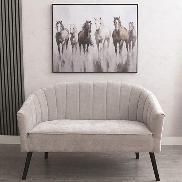 Straits Galloping Horses Canvas 100x80cm - DeWaldens Garden Centre