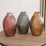 Straits Swirl Vase 26cm - DeWaldens Garden Centre