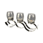 Straits Wave Tea Light Holder - DeWaldens Garden Centre