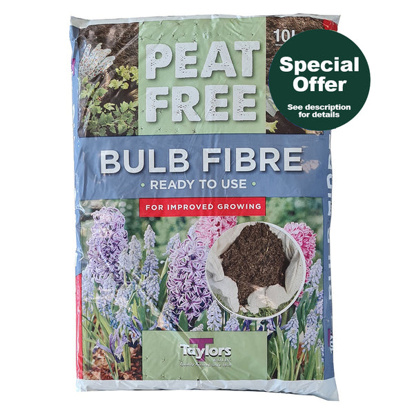 Taylors Peat Free Bulb Fibre 10ltr - DeWaldens Garden Centre