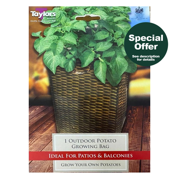 Taylors Bulbs - Outdoor Potato Growing Bag - DeWaldens Garden Centre