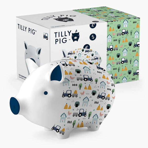 Tilly Pig Ceramic Piggy Bank - DeWaldens Garden Centre
