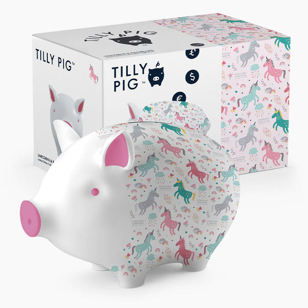 Tilly Pig Ceramic Piggy Bank - DeWaldens Garden Centre
