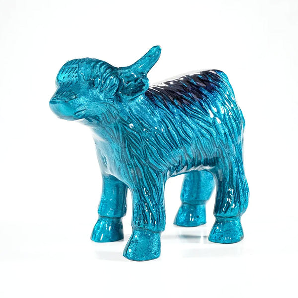 Tilnar Art - Brushed Highland Cow - DeWaldens Garden Centre