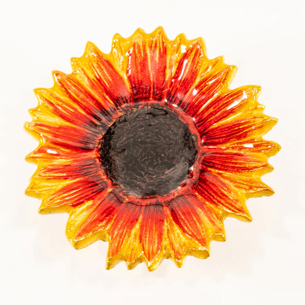 Tilnar Art Gold & Red Sunflower - DeWaldens Garden Centre