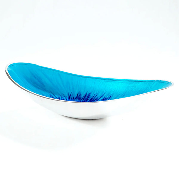 Tilnar Art Brushed Boat Bowl 27cm - DeWaldens Garden Centre