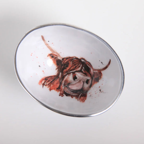 Tilnar Art Oval Bowl Petite 12.5cm - DeWaldens Garden Centre