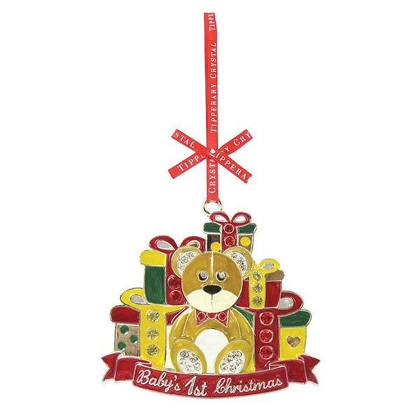 Tipperary Sparkle Decoration - Baby's First Christmas - DeWaldens Garden Centre