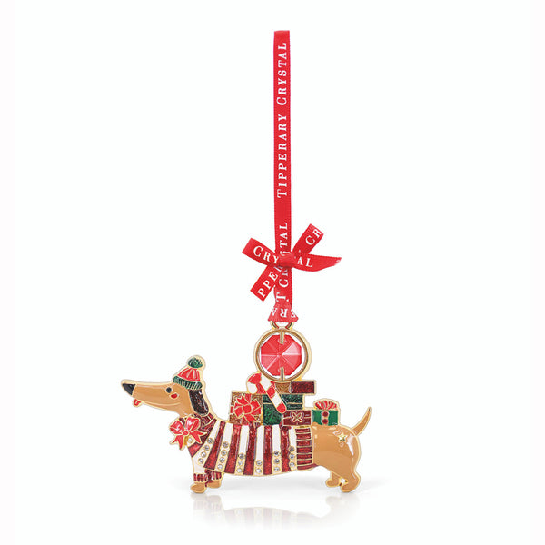 Tipperary Gem Christmas Decoration - Dog - DeWaldens Garden Centre
