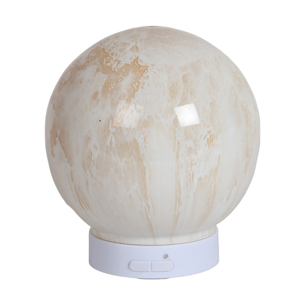 Aromatize LED Ultrasonic Marble Globe Diffuser 18cm