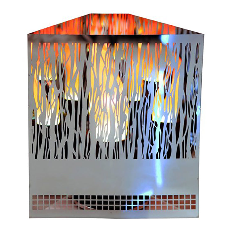 Luxa Red LED Firebox – DeWaldens Garden Centre