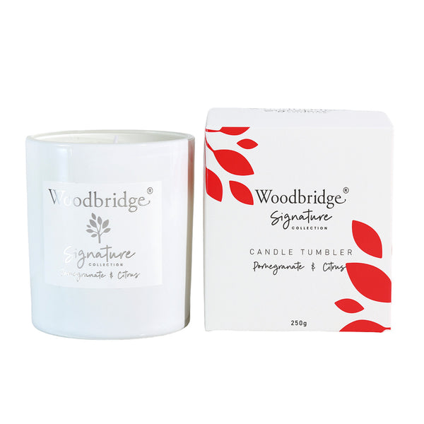 Woodbridge Signature Collection Tumbler Candle - DeWaldens Garden Centre