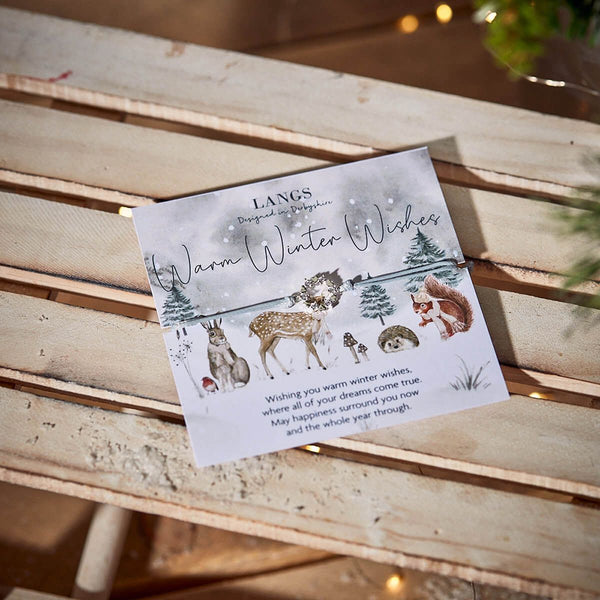 Xmas Bracelet with Card & Envelope - DeWaldens Garden Centre