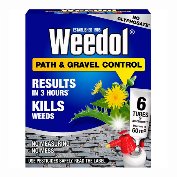 Weedol Path & Gravel Concentrate 6 Tubes