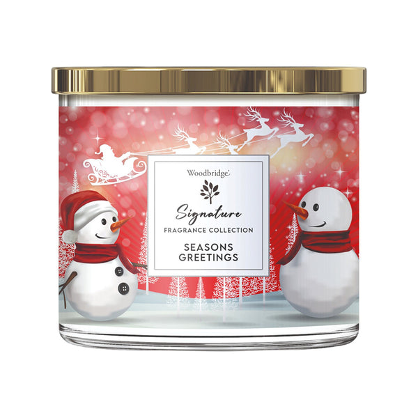 Woodbridge Tumbler Jar Candle 410g - DeWaldens Garden Centre