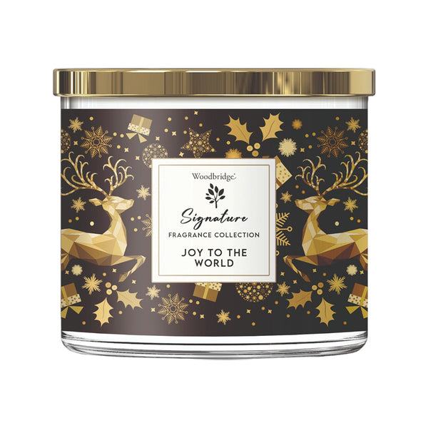 Woodbridge Tumbler Jar Candle 410g - DeWaldens Garden Centre