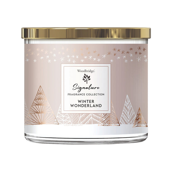 Woodbridge Tumbler Jar Candle 410g - DeWaldens Garden Centre