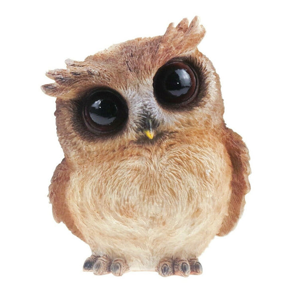 Vivid Arts Playful Curious Brown Owl - DeWaldens Garden Centre