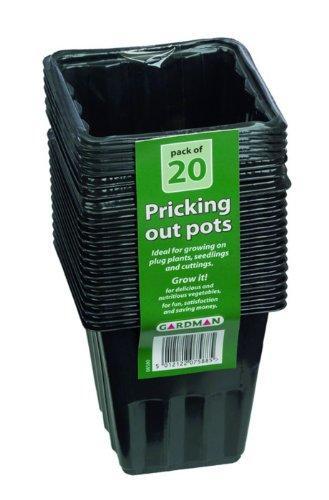 Gardman Pricking Out Pots | pack of 20 | DeWaldens Garden Centre