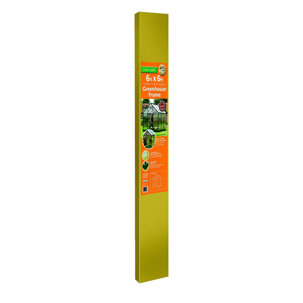 Gardman Aluminium Greenhouse Frame 6 x 6ft - DeWaldens Garden Centre