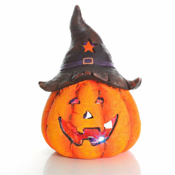 Premier 41cm Pumpkin With Hat - DeWaldens Garden Centre